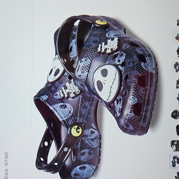 CROCS DISNEY THE NIGHTMARE B4 CHRISTMAS  SHOE SIZE 13 UNISEX … - Picture 1 of 8